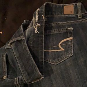 American eagle dark wash jeans